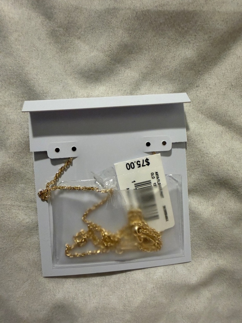 kendra scott anya flower gold short pendant necklace - Picture 4 of 4